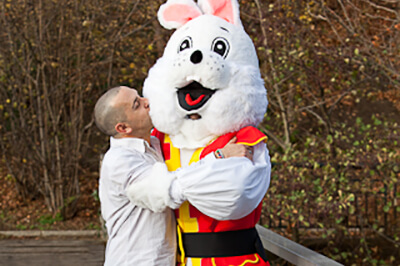 location-mascotte-lapin location mascotte lapin